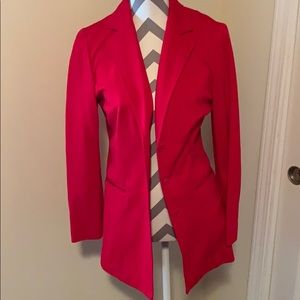 Red blazer